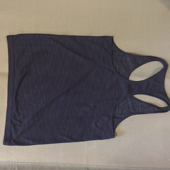 Reversible Navy Under Armour Racerback Tank - Picture 3 of 6